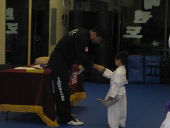 Caleb Yellow Belt Test 2009-11-07 011