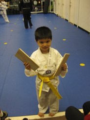 Caleb Yellow Belt Test 2009-11-07 025