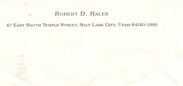 Caleb Letter from Elder Hales 2