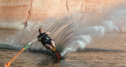 Lake Powell Day 5 Skiing 2010-09-10 022