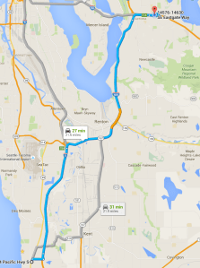 Carpool Federal Way to Bellevue